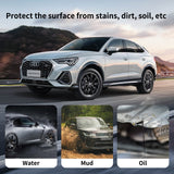 AAIN 17' x 7'4" Oil Spill Mat, Premium Absorbent Oil Spill Pads Garage Floor Mat Under Car for Garage Floor, Driveway from Spills, Drips, Splashes and Stains | Washable Waterproof Backing Layer