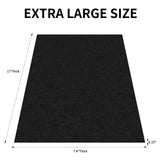 AAIN 17' x 7'4" Oil Spill Mat, Premium Absorbent Oil Spill Pads Garage Floor Mat Under Car for Garage Floor, Driveway from Spills, Drips, Splashes and Stains | Washable Waterproof Backing Layer