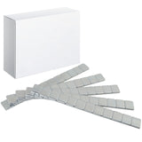 Aain 1/4 oz, zinc-Coated, Adhesive Stick on Wheel Weights, EasyPeel Type. Cars, Trucks, SUVs, Motorcycles, Low Profile, 48 Strips/Box,576pcs