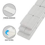 Click to see full view Aain 1oz, Grey, Adhesive Stick on Wheel Weights, EasyPeel Type. Cars, Trucks, SUVs, Motorcycles, Low Profile, 36 Strips/Box,144pcs