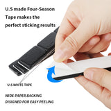 Aain 1oz, Black, Adhesive Stick on Wheel Weights, EasyPeel Type. Cars, Trucks, SUVs, Motorcycles, Low Profile, 36 Strips/Box,144pcs