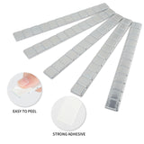 Aain 1/4 oz, zinc-Coated, Adhesive Stick on Wheel Weights, EasyPeel Type. Cars, Trucks, SUVs, Motorcycles, Low Profile, 48 Strips/Box,576pcs