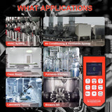 Aain Digital Manometer Gas Pressure Tester, Vacuum Digital Air Pressure Gauge, All Purpose Gas Leak Detector, 1.8-inch Color Display, High-Precision Differential Sensor.