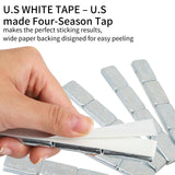 Aain 1oz, zinc-Coated, Adhesive Stick on Wheel Weights, EasyPeel Type Tire Wheel Weight for Cars, Trucks, SUVs, Motorcycles, Low Profile, 36 Strips/Box,144pcs