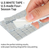 Aain 1/4 oz, zinc-Coated, Adhesive Stick on Wheel Weights, EasyPeel Type. Cars, Trucks, SUVs, Motorcycles, Low Profile, 48 Strips/Box,576pcs