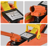 Aain 1.5-Ton Hydraulic Floor Jack - Heavy Duty Car Lift for Professional and Home Use, with Safety Release Valve and Large Saddle for Stability.