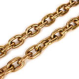 Aain 5/16" Transport Load Binder Chain, 20 ft Tie Down Chains for Trailers G80 Tow Chain for Load Tie-Down Fixed Cargo Flatbed Truck Heavy Duty Safety Chains with Clevis Grab Hooks G70-4,900 lbs WLL