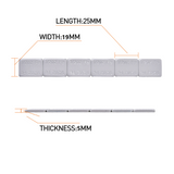 Aain 2 Boxes 1/2oz, 0.5oz, Grey, Adhesive Stick on Wheel Weights, EasyPeel Type, Ultra Slim Low Profile Wheel Weights for Cars, Trucks, SUVs, Motorcycles. 144oz/Box, 576pcs