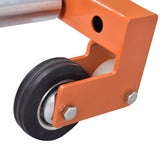 Aain DY016 Heavy-Duty Adjustable Tire Wheel Dolly For Workshop, Garage, Orange