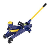 Heavy Duty 2-Ton Hydraulic Low Profile Floor Jack - 4000 lb Capacity, 5-1/8" to 13" Lift Range, Car Service Trolley Jack for Auto Repair (Blue )
