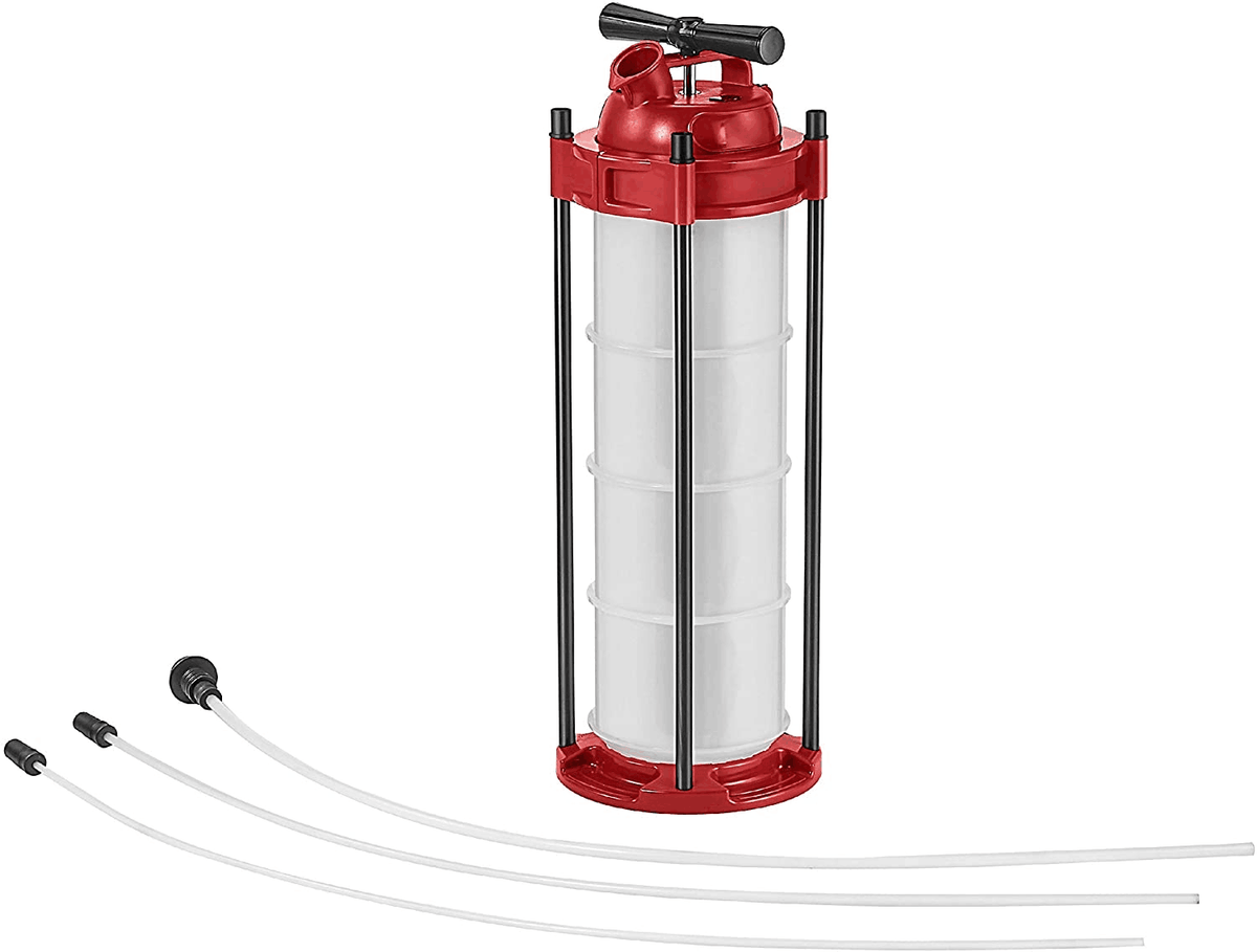 Aain AA037 Pneumatic / Manual 7.5 liter Fluid Extractor Pump. Dual