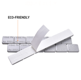 Aain 2 Boxes 1/2oz, 0.5oz, Grey, Adhesive Stick on Wheel Weights, EasyPeel Type, Ultra Slim Low Profile Wheel Weights for Cars, Trucks, SUVs, Motorcycles. 144oz/Box, 576pcs