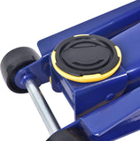 3 Ton Heavy Duty Floor Jack, Ultra Low Profile Car Jack Stand Steel Hydraulic Service Jack with Rapid Pump Quick Lift (Fits SUVs and Extended Height Trucks Jacks)