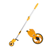 Aain TM005 Collapsible Measuring Wheel, Adjustable Telescopic 4" Wheel Counter. Perfect for Engineers. Surveying Tool For Indoor-Outdoor Distance Measurement