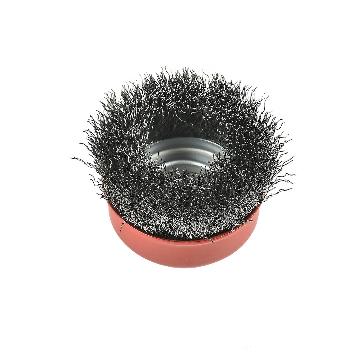 10pack 3 Inch Crimped Wire Cup Brush, Wire Cup Set For Grinders, 5/8