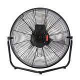 Aain AA010 20'' High Velocity Floor Fan 6000 CFM Industrial Metal Fans for Garage Shop, 3 Speed Settings