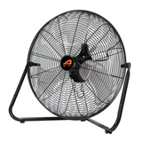 Aain AA010 20'' High Velocity Floor Fan 6000 CFM Industrial Metal Fans for Garage Shop, 3 Speed Settings