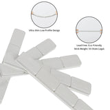 AA059 1 oz Stick on Wheel Weights, Adhesive Back, Easy to Peel, 36strips/Box 144pcs,Grey Tire Weight AA059