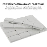 AA059 1 oz Stick on Wheel Weights, Adhesive Back, Easy to Peel, 36strips/Box 144pcs,Grey Tire Weight AA059