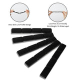 AA060 1 oz Stick on Wheel Weights, Adhesive Back, Easy to Peel, 36strips/Box 144pcs,Black Tire Weight AA060