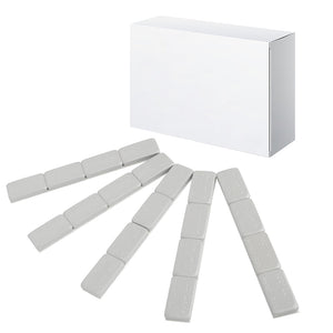 AA059 1 oz Stick on Wheel Weights, Adhesive Back, Easy to Peel, 36strips/Box 144pcs,Grey Tire Weight AA059