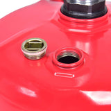 5 Gallon Portable Oil Lift Drain, Steel Oil Drain, Adjustable Height Waster Oil drain for Changing car and Truck Motor Oil, Red
