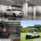 AAIN Garage mats for Floor Under car, 36x29 inch Garage mat with 3mm Thickness, Oil Spill mat Stops Water, Motor Oil, Brake Fluid; Reusable, Easy Clean, Ideal for Most garages