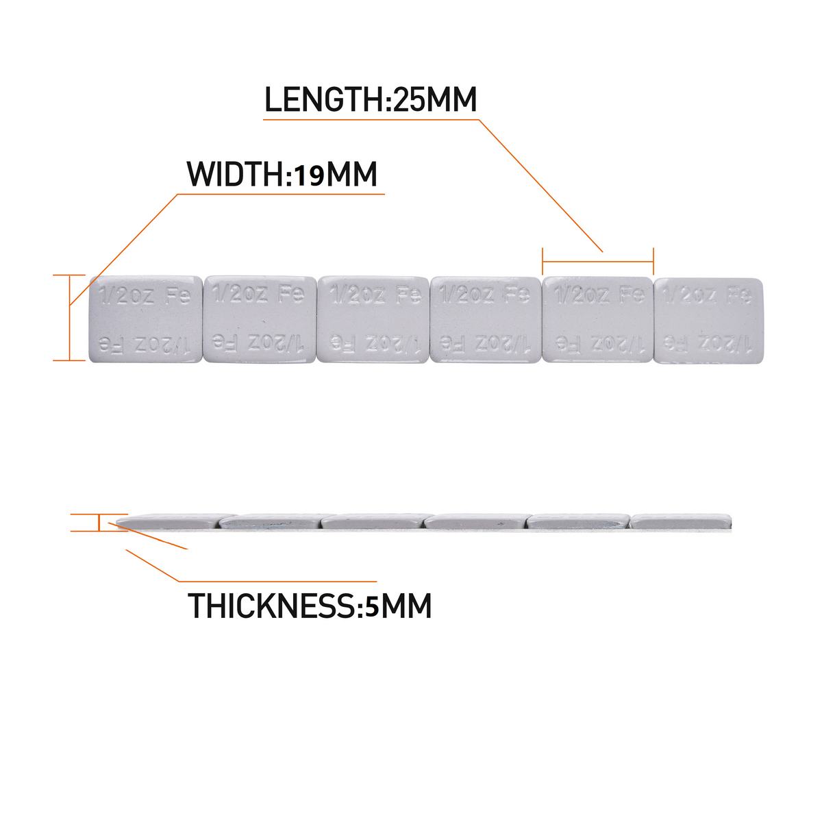 4 pack wheel weights AA024 – Autospecialtools