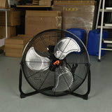 Aain AA010 20'' High Velocity Floor Fan 6000 CFM Industrial Metal Fans for Garage Shop, 3 Speed Settings
