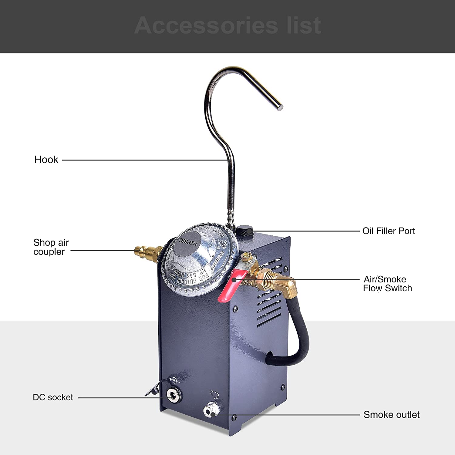 Aain AA009 Automotive Fuel Leak Detector, Smoke Leak Detection, Automotive  Pipe Leak Detector and EVAP Smoke Machine. Works On Any Vehicle 12 V,  Diagnostic Tool – Autospecialtools